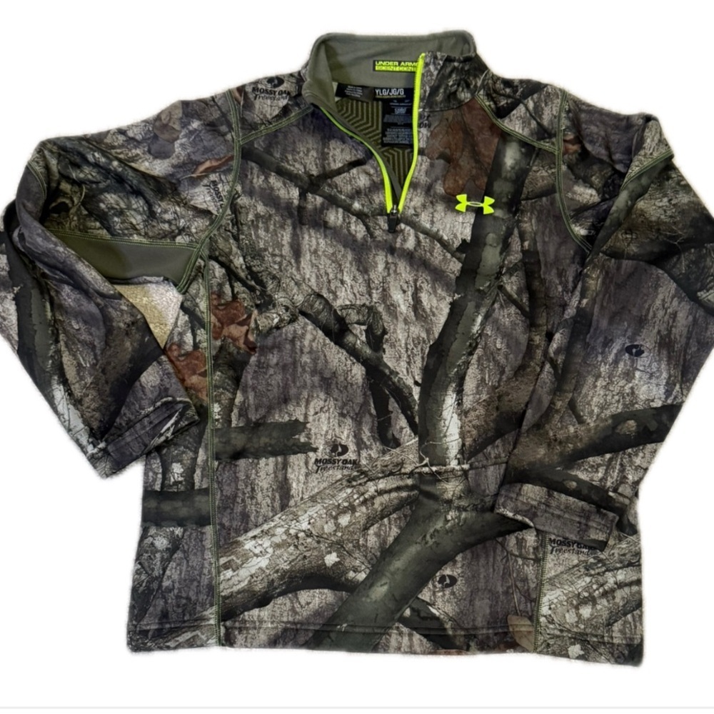 Under‎ Armour Kids Forest Camo Jacket - Brown and Green